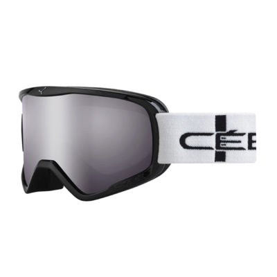 Men's Cebe Goggles - Cebe Striker L Goggles. Black Stripes - Light Rose Flash Mirror Men's Cebe Goggles - Cebe Striker L Goggles. Black Stripes - Light Rose Flash Mirror
